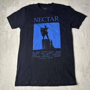 Joji Nectar Music Promo Tour T-Shirt Black Blue Size Small Tracklist Merch